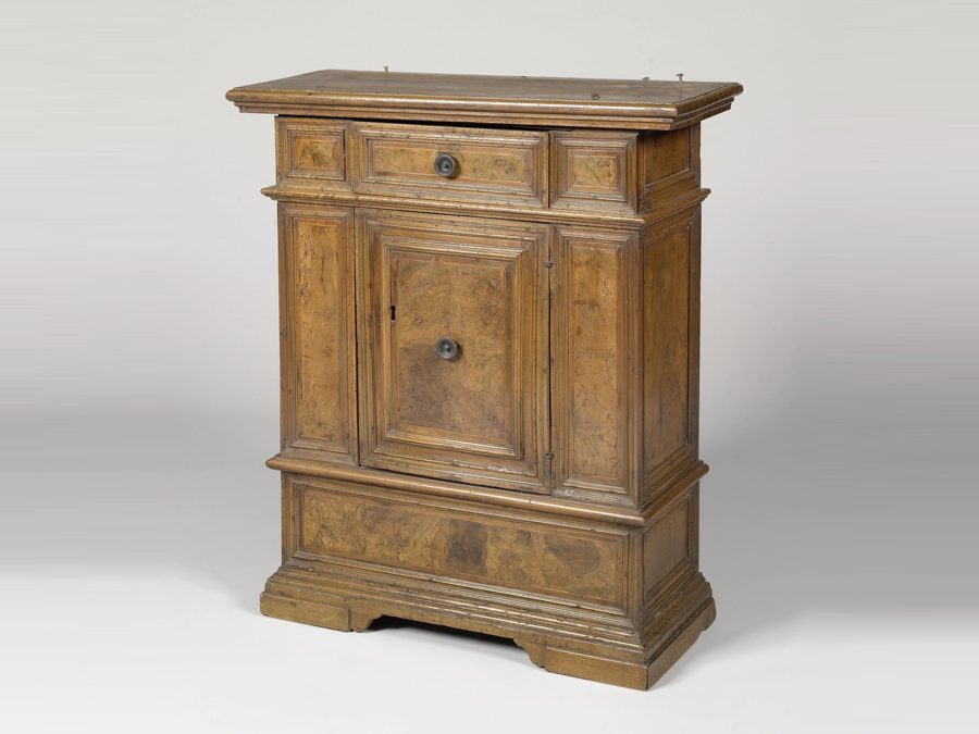 Handcrafted wooden cabinet
